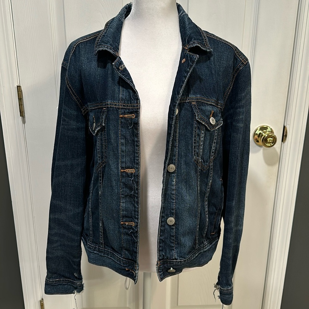 American Eagle Dark Wash Denim Jacket
